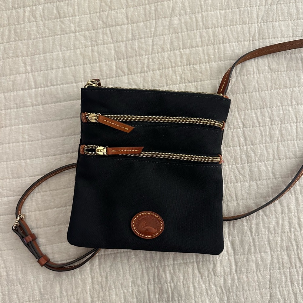 Dooney and Bourke Nylon Black Crossbody